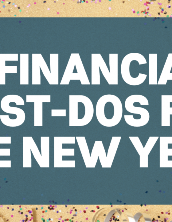 5 Financial Must-Dos  for the New Year