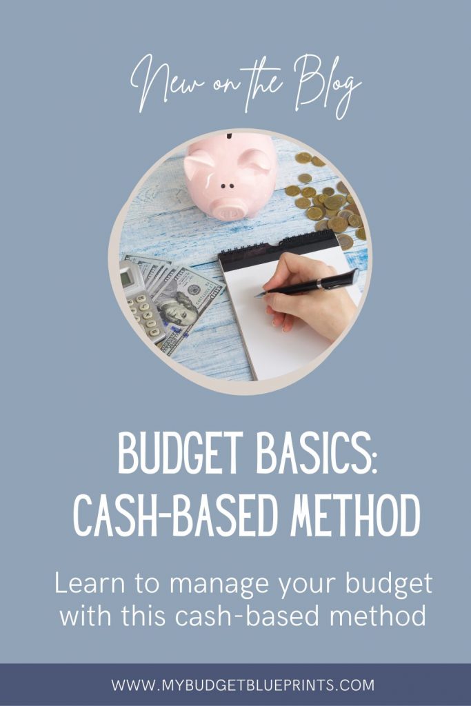 Cash Based Budget