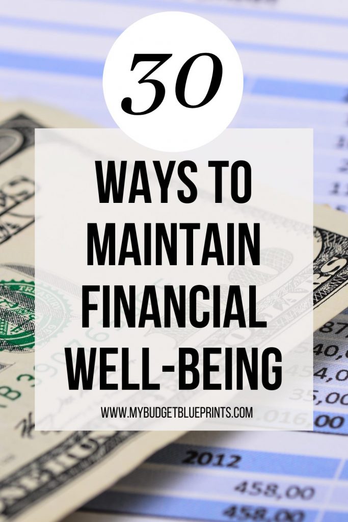Financial Wellness Tips