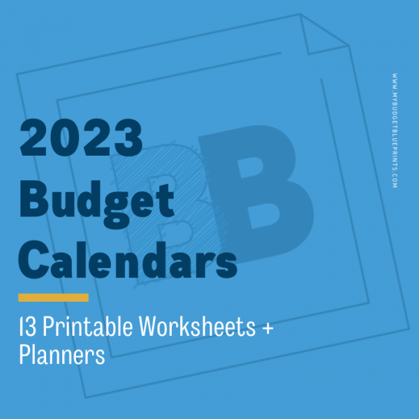 2023 Budget Calendars