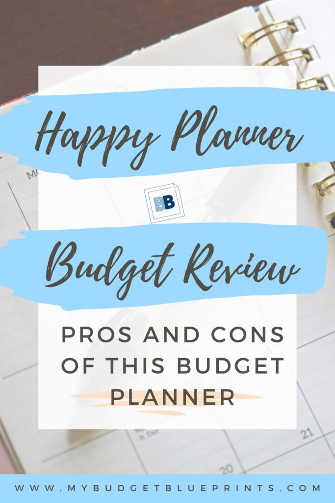 Happy Planner Budget Review
