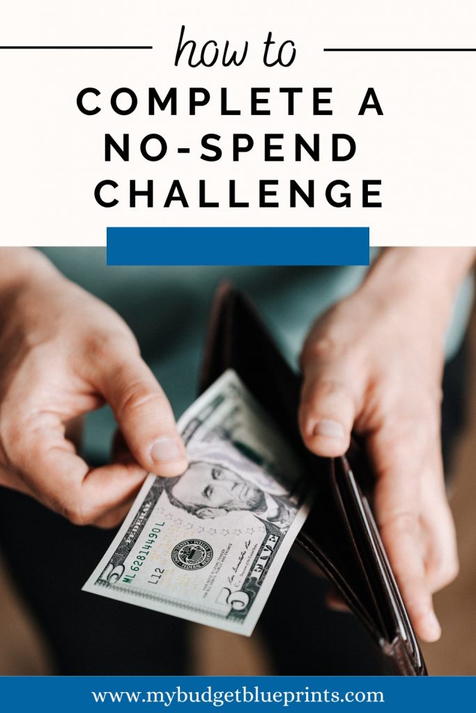 What is a no Spend challenge