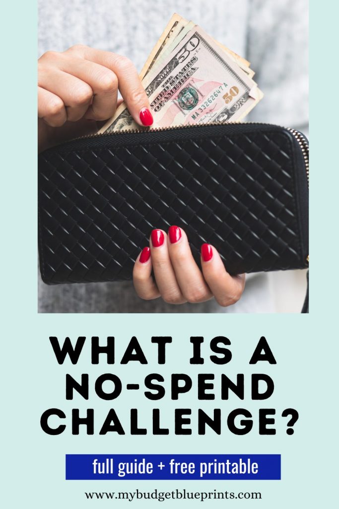 What is a no Spend challenge 