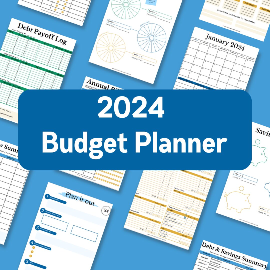 2024 Digital Budget Planner Budget Blueprints